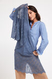 Lana Grossa SJAL Cool Wool Lace - Hekleoppskrift (DK)