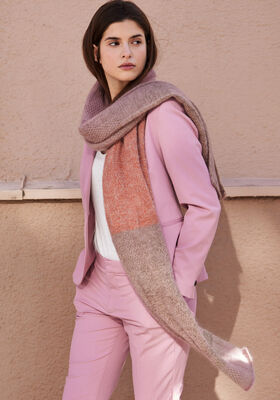 SJAL Cool Wool Lace Hand-dyed & Silkhair - Strikkeoppskrift (SE) fra Lana Grossa