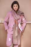Lana Grossa SJAL Cool Wool Lace Hand-dyed & Silkhair - Strikkeoppskrift (SE)