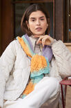 Lana Grossa STOLA Cool Wool Lace hand-dyed - Strikkeoppskrift (DK)