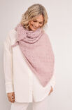 Lana Grossa TREKANTSKJERF Cool Wool Lace & Silkhair - Strikkeoppskrift (SE)