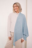 Lana Grossa TREKANTSKJERF Cool Wool Lace - Strikkeoppskrift (SE)