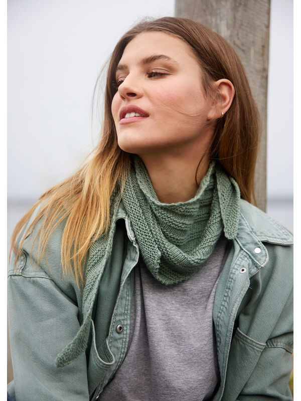 Lana Grossa SJAL Cashmere Pure - Strikkeoppskrift (SE)