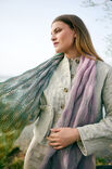 Lana Grossa SJAL Merino Lace Aquarell & Cool Wool Lace - Strikkeoppskrift (SE)