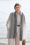 Lana Grossa SJAL Merino Lace Aquarell & Silkhair - Strikkeoppskrift (SE)