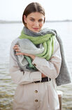 Lana Grossa SJAL Merino Lace Aquarell & Silkhair - Strikkeoppskrift (SE)