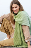 Lana Grossa SJAL Merino Lace Aquarell & Silkhair - Strikkeoppskrift (SE)