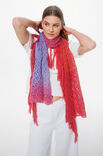 Lana Grossa STOLA Merino Lace Aquarell & Cool Wool Lace - Strikkeoppskrift (SE)