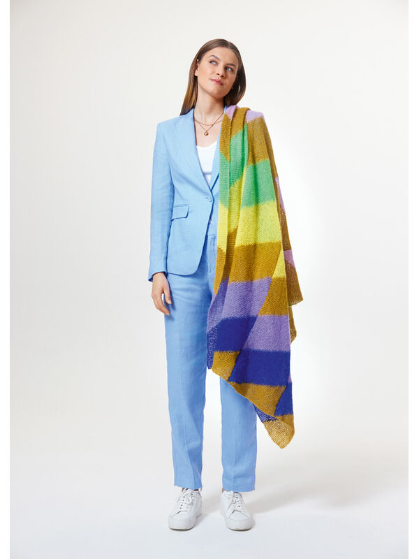 Lana Grossa PLAID Setasuri - Strikkeoppskrift (SE)