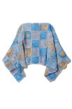 Lana Grossa PONCHO Silkhair Print - Strikkeoppskrift (SE)