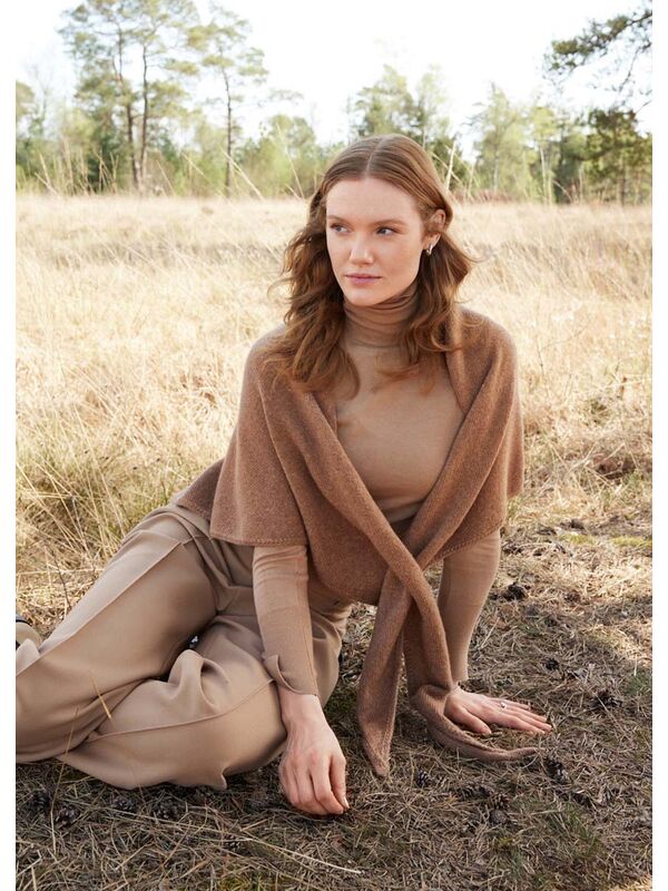 Lana Grossa TREKANTSKJERF Cashmere 16 Fine
