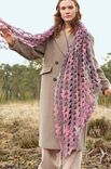 Lana Grossa HEKLET SKJERF Silkhair Print