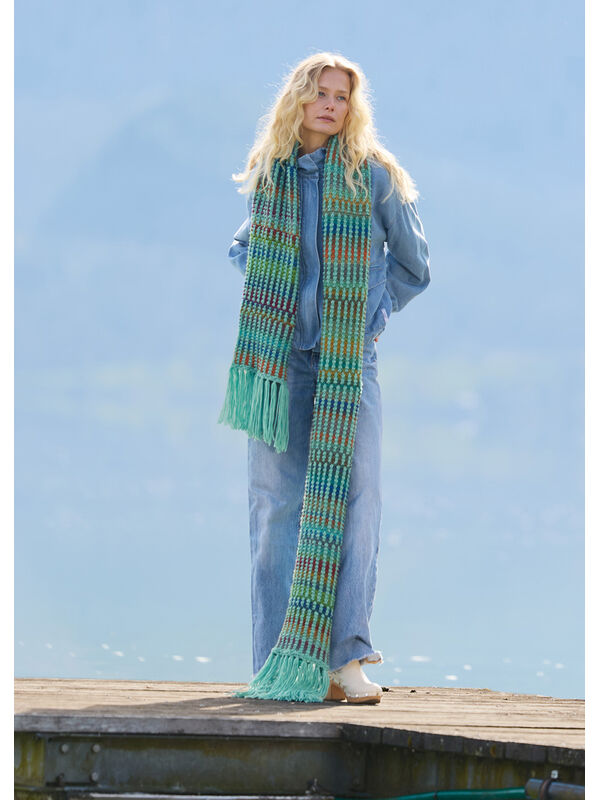 Lana Grossa SKJERF Farfalla & Cool Merino