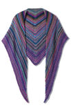 Lana Grossa TREKANTSKJERF Colorissimo & Ecopuno
