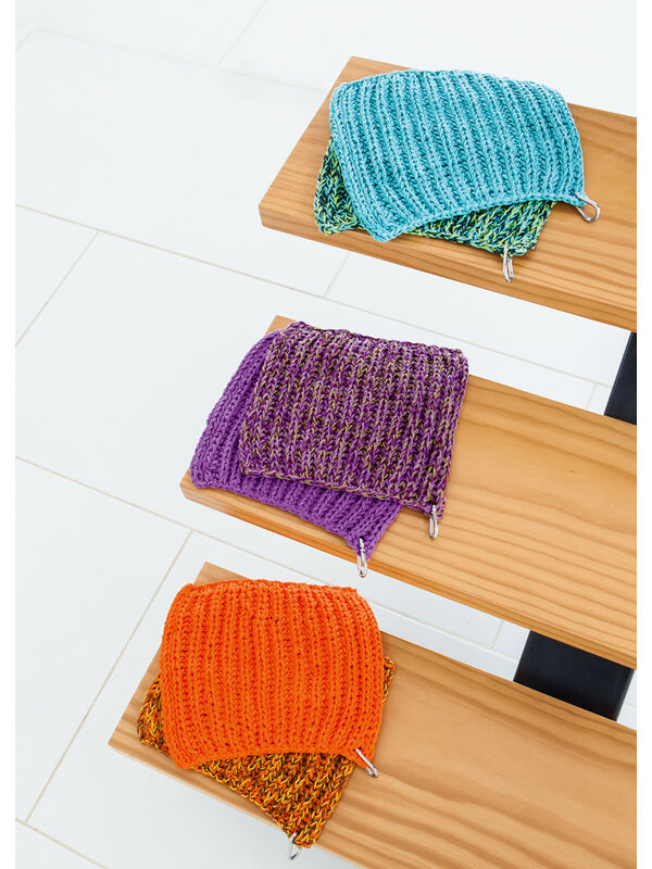 Lana Grossa TOPFLAPPEN IM PATENTMUSTER Cotone uni - German Edition