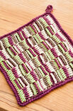Lana Grossa TOPFLAPPEN IM RELIEF-SCHACHBRETTMUSTER Star uni - German Edition