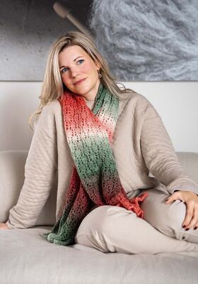 STOLA Gomitolo (Christmas Edition Lurex) - Strikkeoppskrift (SE) fra Lana Grossa