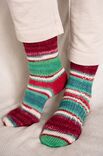 Lana Grossa SJAL Meilenweit 6-fach Merino Christmas - Strikkeoppskrift (SE)