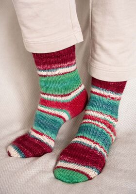 SJAL Meilenweit 6-fach Merino Christmas - Strikkeoppskrift (SE) fra Lana Grossa
