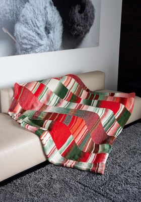 PLAID Gomitolo (Christmas Edition) - Strikkeoppskrift (SE) fra Lana Grossa