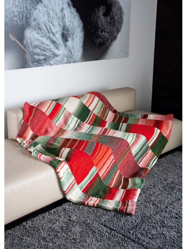 Lana Grossa PLAID Gomitolo (Christmas Edition) - Strikkeoppskrift (SE)