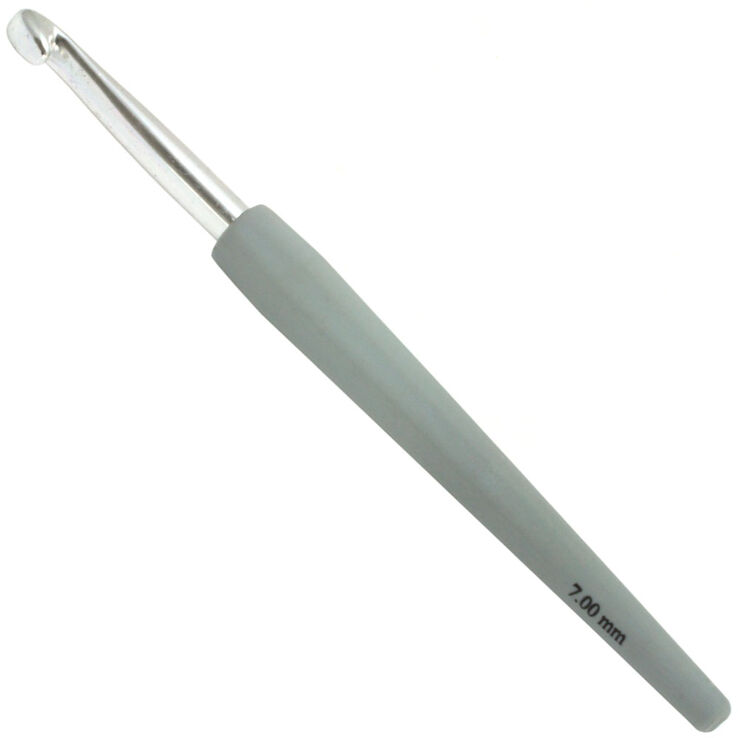Lana Grossa Heklenål Design Color (med myktplastgrep) St. 7,0