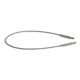 Lana Grossa Drejbar vaier Vario i rustfrit stål, fin, 40 cm.
