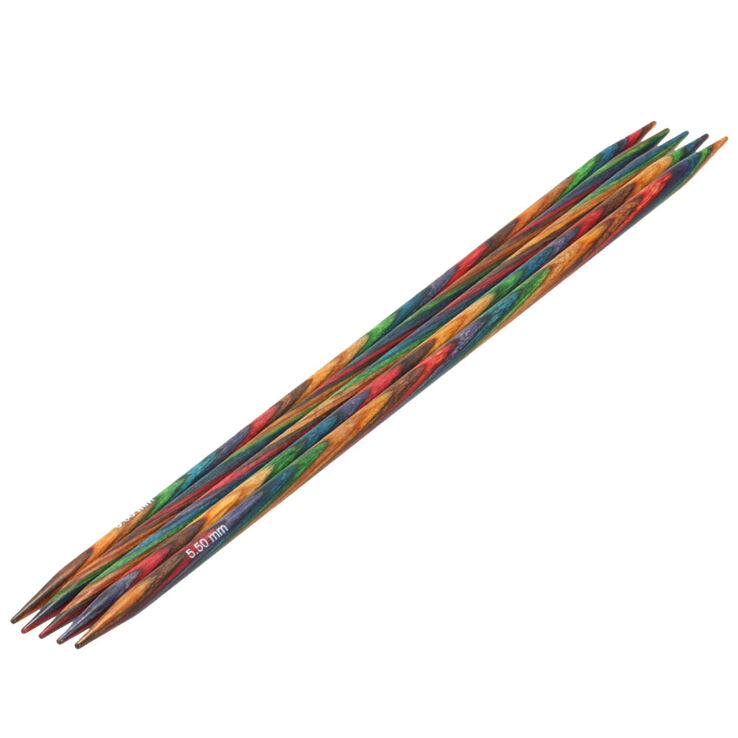 Lana Grossa Ermepinner/Settpinner Design-tre: Multicolor St. 5,5/20cm