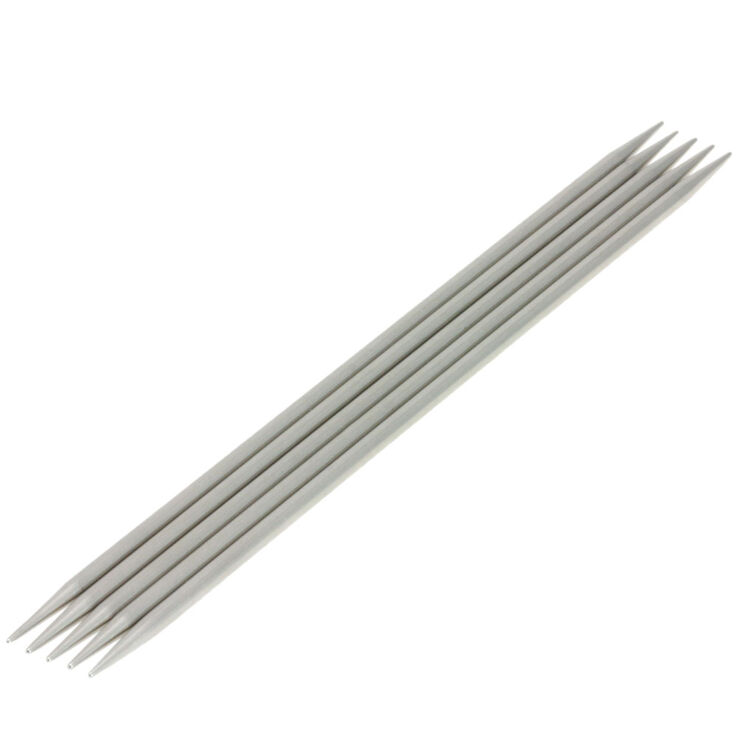Lana Grossa Ermepinner/Settpinner i rustfritt stål 3,5/15cm