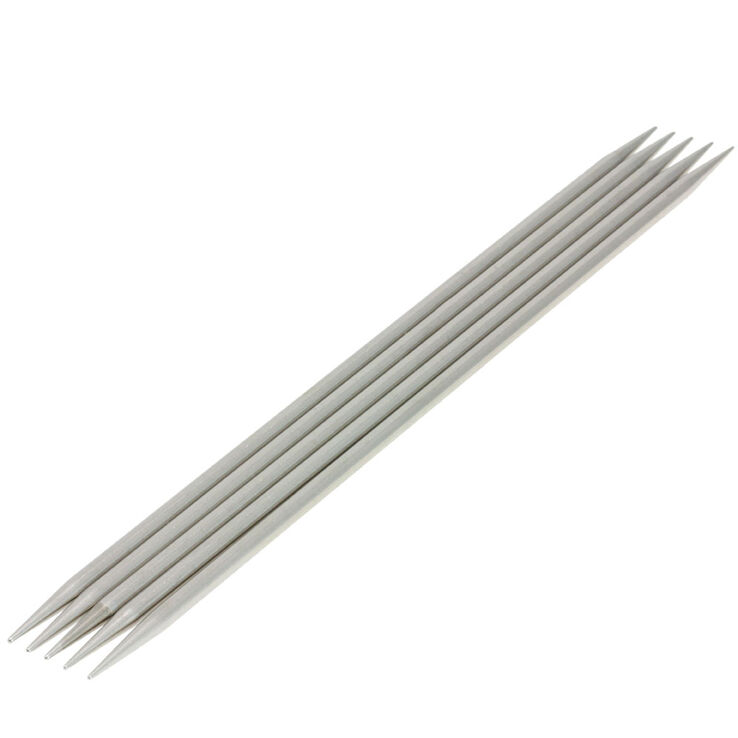 Lana Grossa Ermepinner/Settpinner i rustfritt stål 4,0/20cm