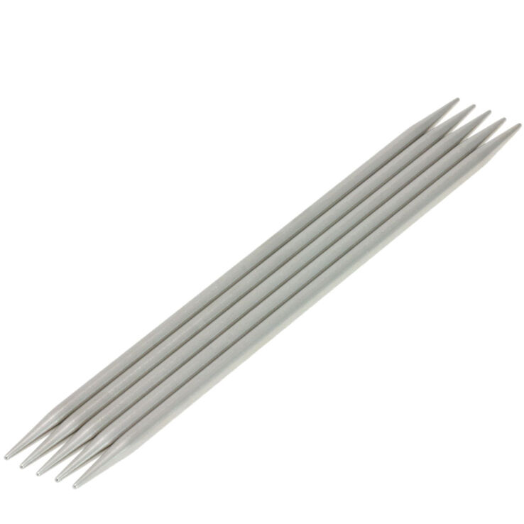 Lana Grossa Ermepinner/Settpinner i rustfritt stål 4,5/15cm