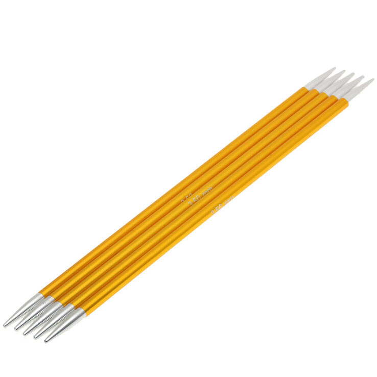 Lana Grossa Ermepinner/Settpinner Aluminium Rainbow St. 3,5/15cm