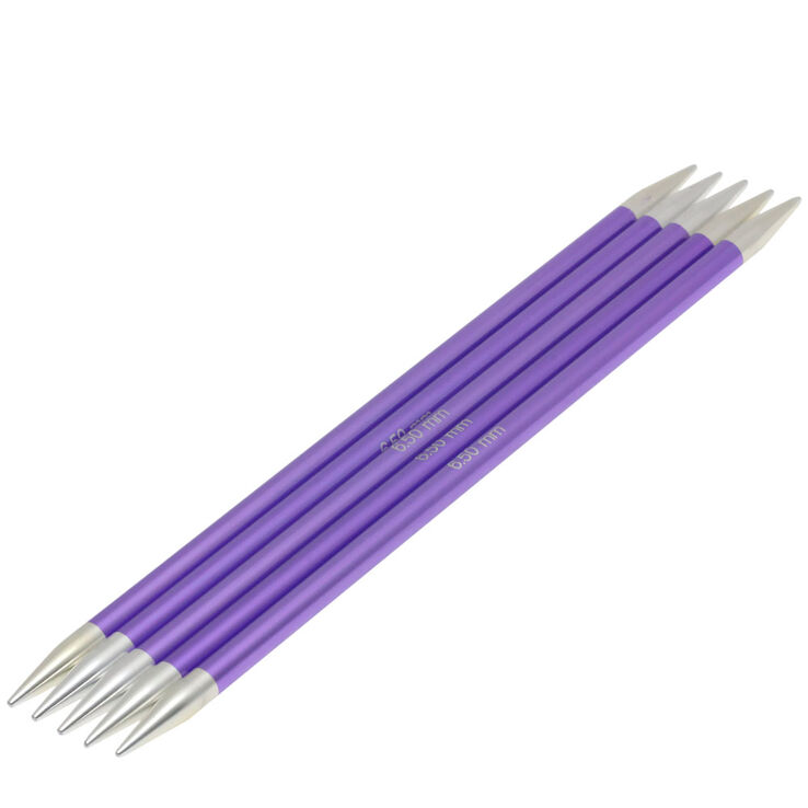 Lana Grossa Ermepinner/Settpinner Aluminium Rainbow St. 6,5/20cm