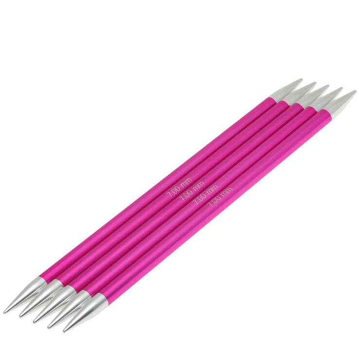Lana Grossa Ermepinner/Settpinner Aluminium Rainbow St. 7,0/20cm