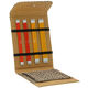 Lana Grossa Stick-sett settpepinner Aluminium Rainbow 15 cm (brun)