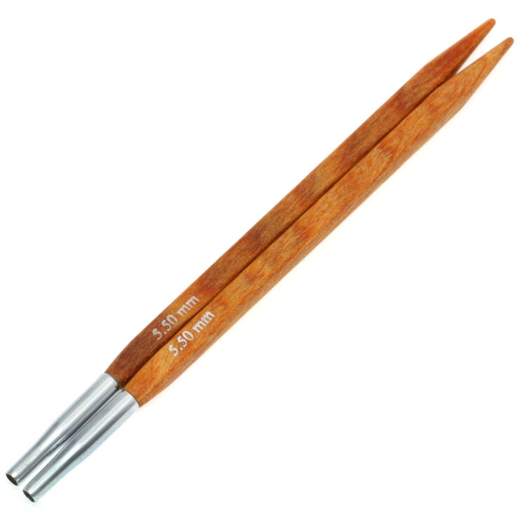 Lana Grossa Utskiftbare Rundpinner Vario Design-tre: Quattro St. 5,5