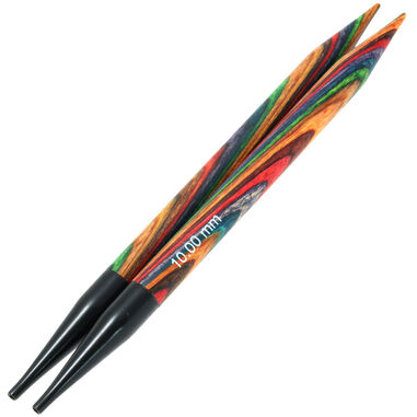 Lana Grossa Utskiftbare rundpinnespisser Vario designtre Multicolor St. 10,0