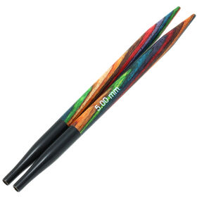 Lana Grossa Utskiftbare rundpinnespisser Vario designtre Multicolor St. 5,0 - kort