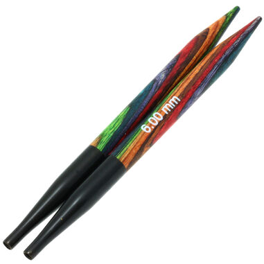 Lana Grossa Utskiftbare rundpinnespisser Vario designtre Multicolor St. 6,0