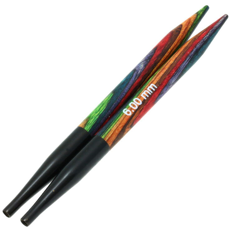 Lana Grossa Utskiftbare rundpinnespisser Vario designtre Multicolor St. 6,0
