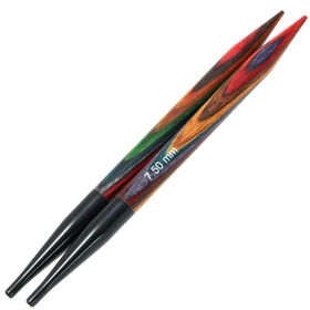 Lana Grossa Utskiftbare rundpinnespisser Vario designtre Multicolor St. 7,5