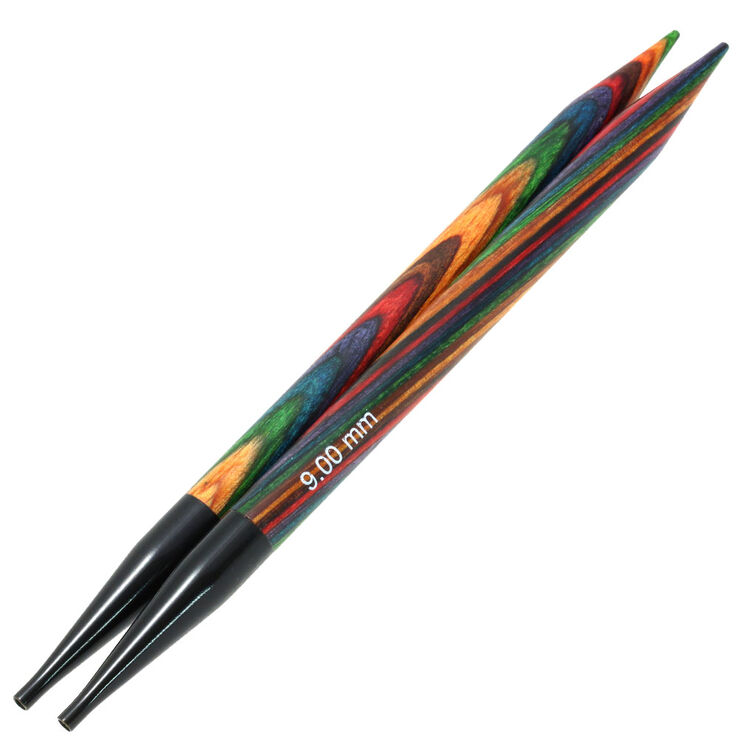 Lana Grossa Utskiftbare rundpinnespisser Vario designtre Multicolor St. 9,0