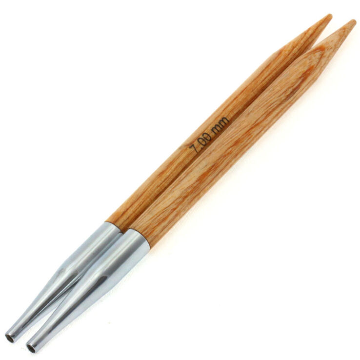 Lana Grossa Utskiftbare Rundpinner Vario Design-tre: Natur St. 7,0