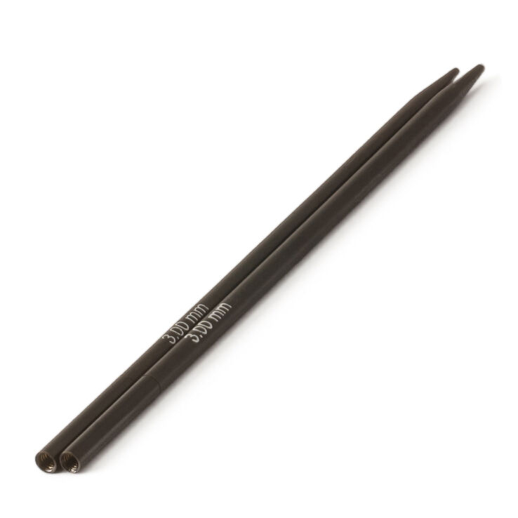 Lana Grossa Utskiftbare rundpinner Vario Nera Ebony St. 3,0