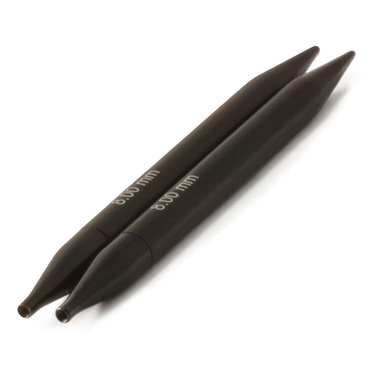 Lana Grossa Utskiftbare rundpinner Vario Nera Ebony St. 8,0