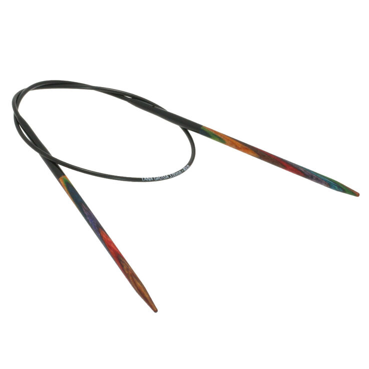 Lana Grossa Rundpinne Design-tre: Multicolor St. 3,5/40cm