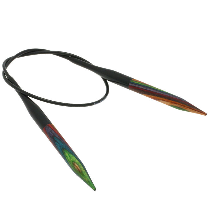 Lana Grossa Rundpinne Design-tre: Multicolor St. 6,5/40cm