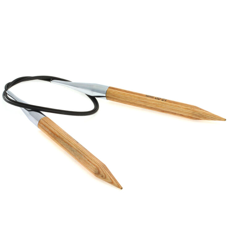 Lana Grossa Rundpinne Design-tre: Natur St. 12,0/80cm