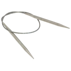 Lana Grossa Rundpinne i rustfritt stål 4,5/40cm