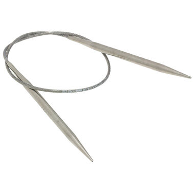 Lana Grossa Rundpinne i rustfritt stål 4,5/40cm